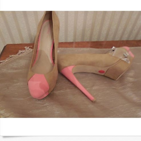 Bershka brushed suede heels - Picture 2 of 3